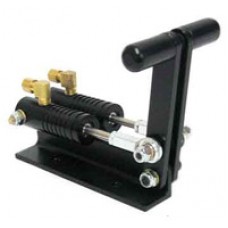 Hegar Master Cylinder 5 Inch Complete - Dual T-Lever 1/2 Inch